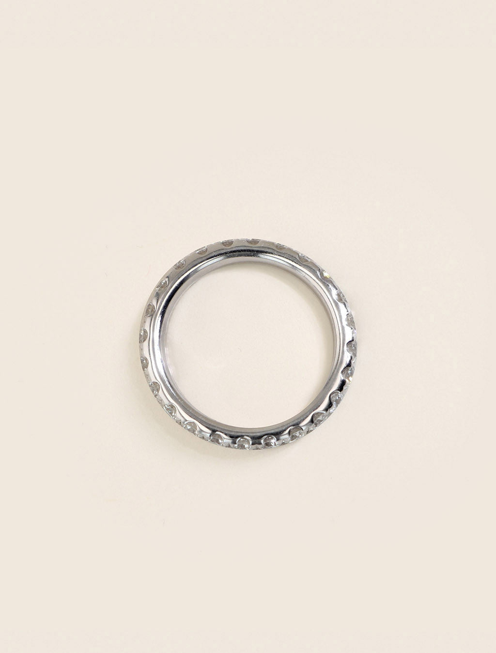 2 ctw Round Diamond Eternity Ring in Platinum