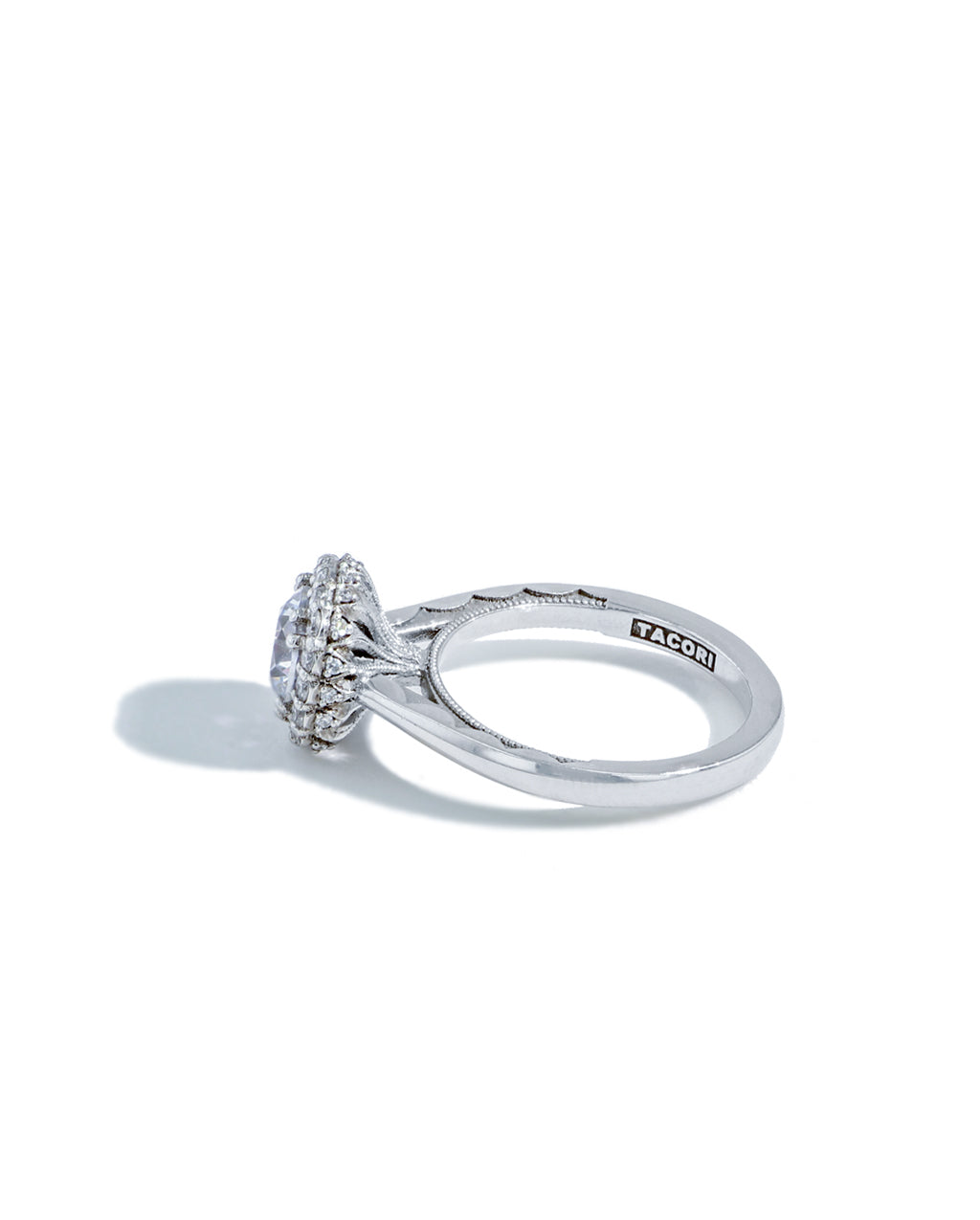 Tacori Full Bloom Cushion Round Engagement Setting
