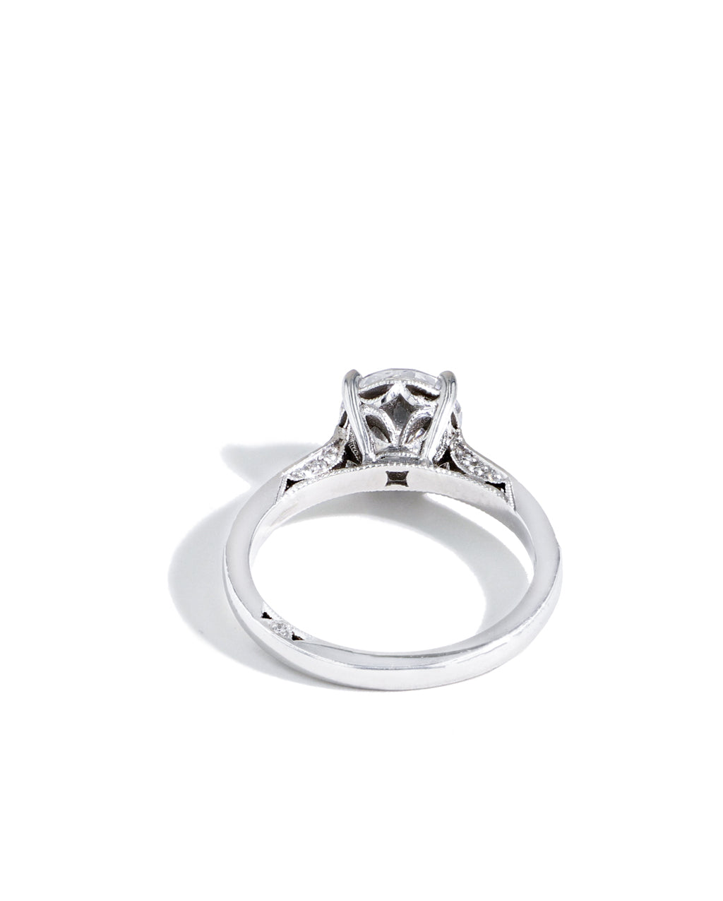 Tacori Dantela Solitaire Round Engagement Ring Setting