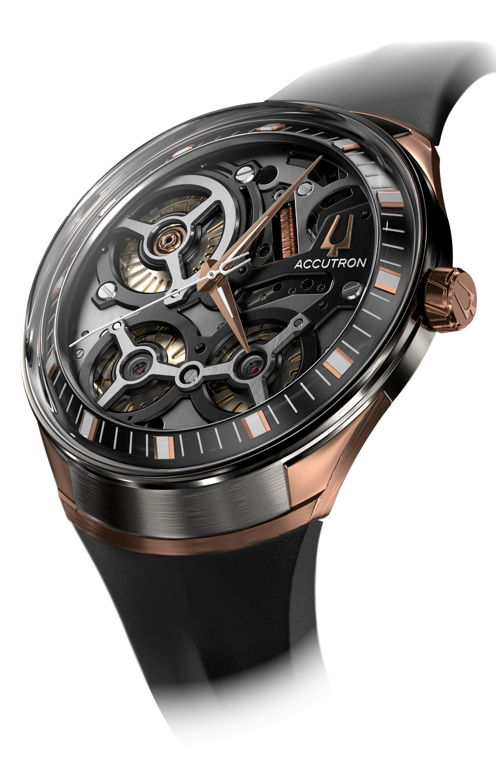 Accutron DNA Electrostatic Watch - Rose Tone