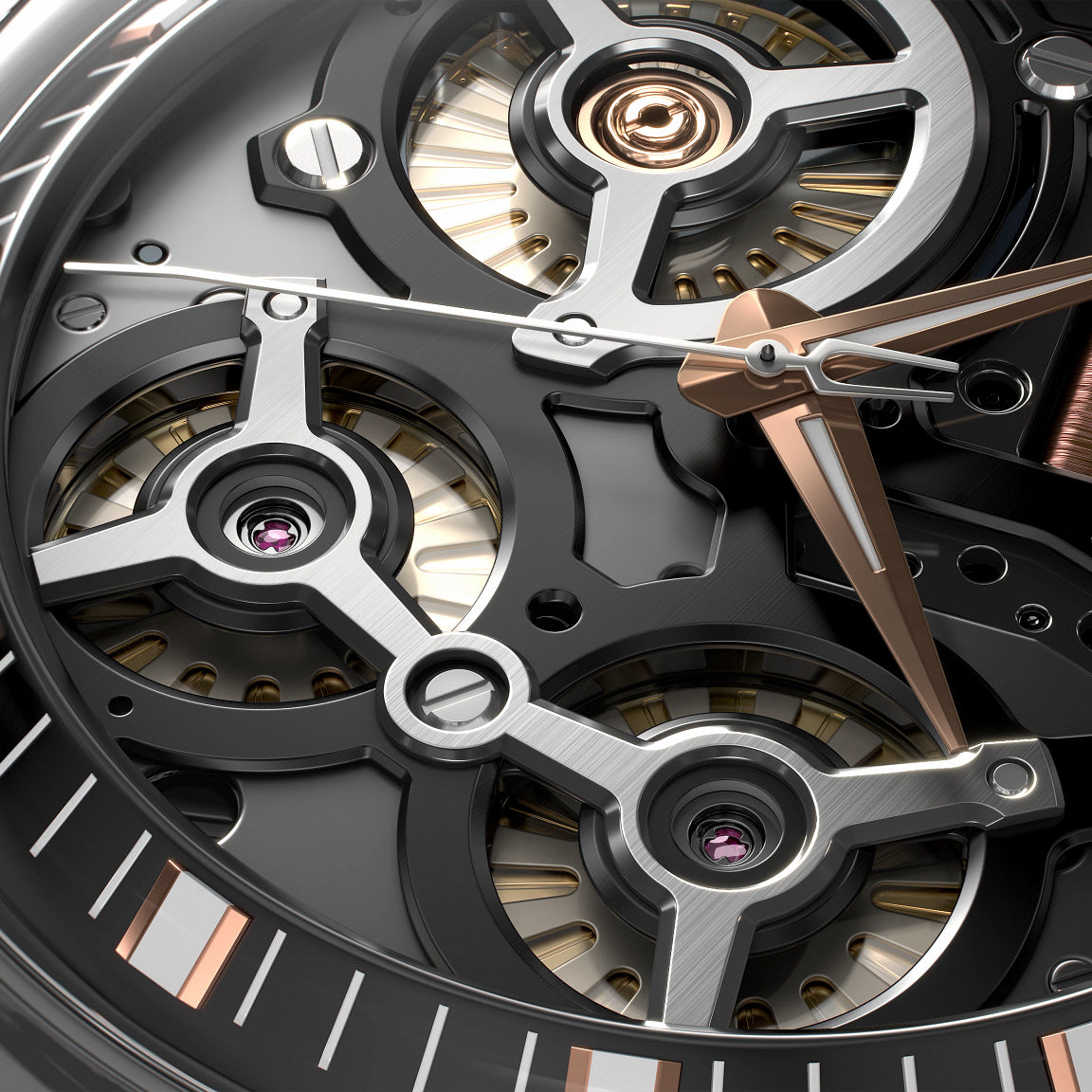 Accutron DNA Electrostatic Watch - Rose Tone