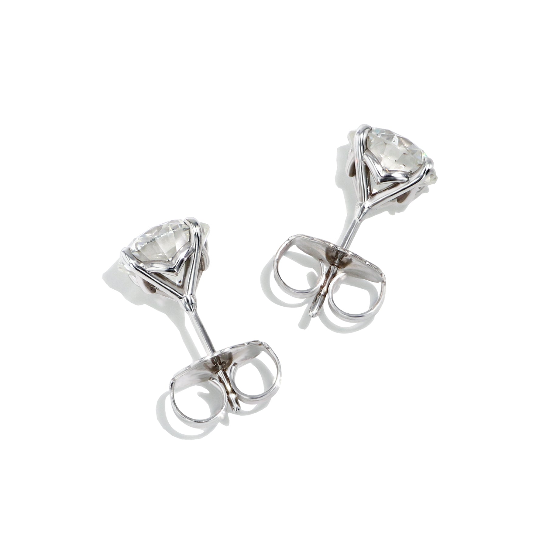 2.01ctw GIA Certified Diamond Studs K/SI2
