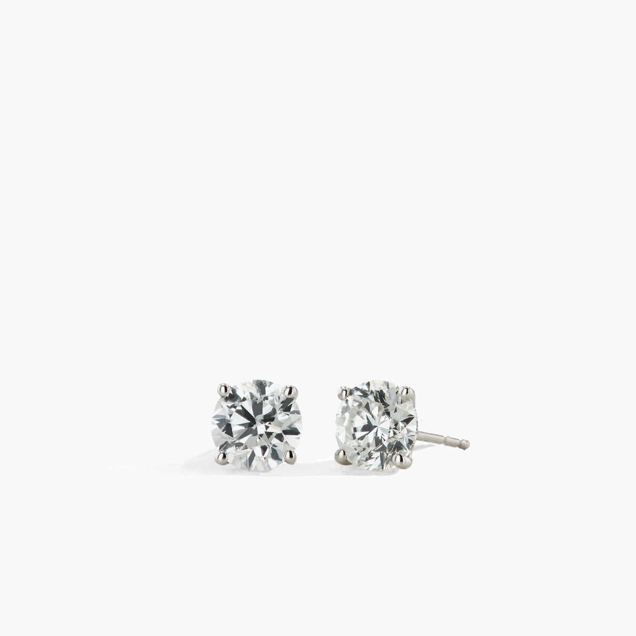 2.00ctw Natural Diamond Stud Earrings