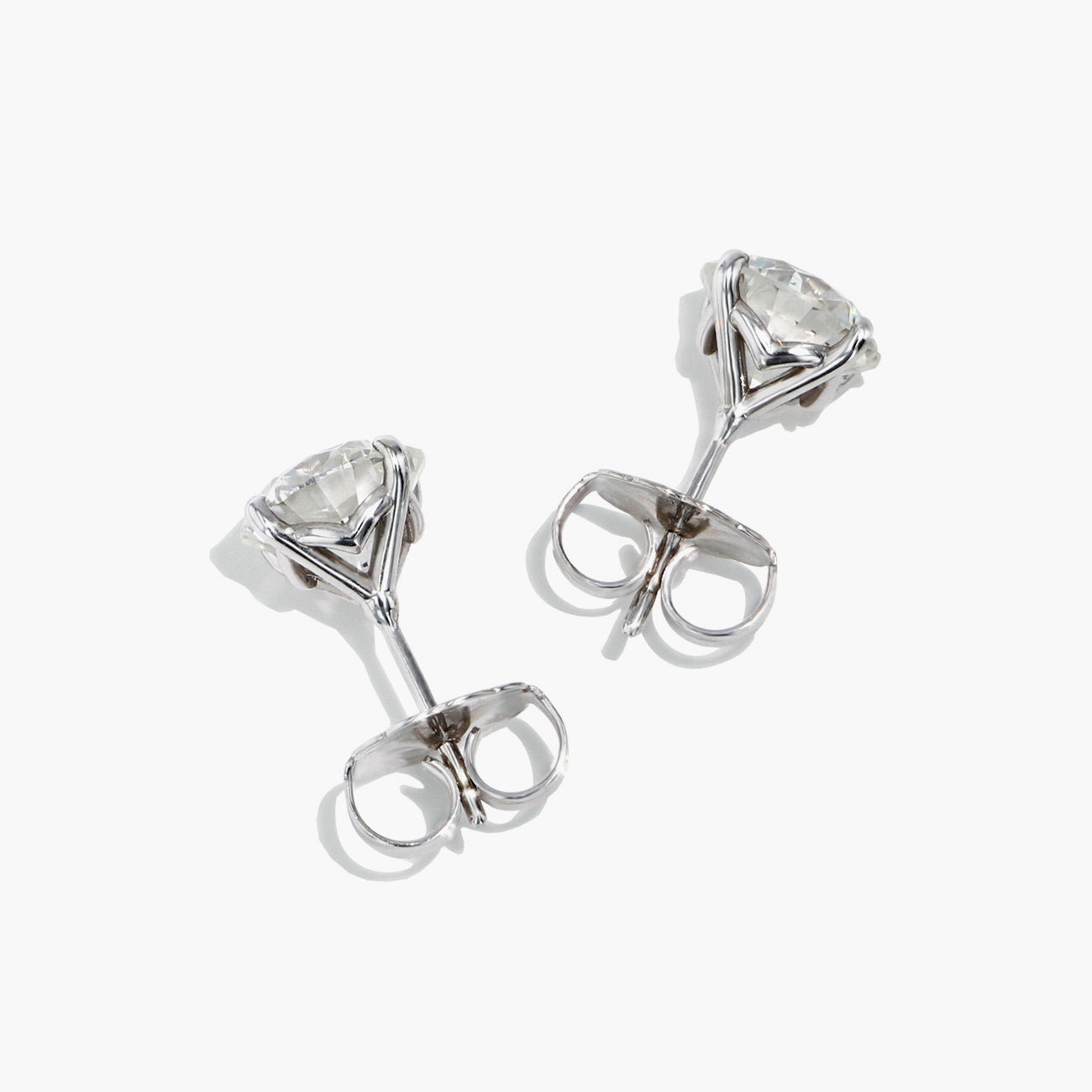 4.02ctw GIA Certified Diamond Studs