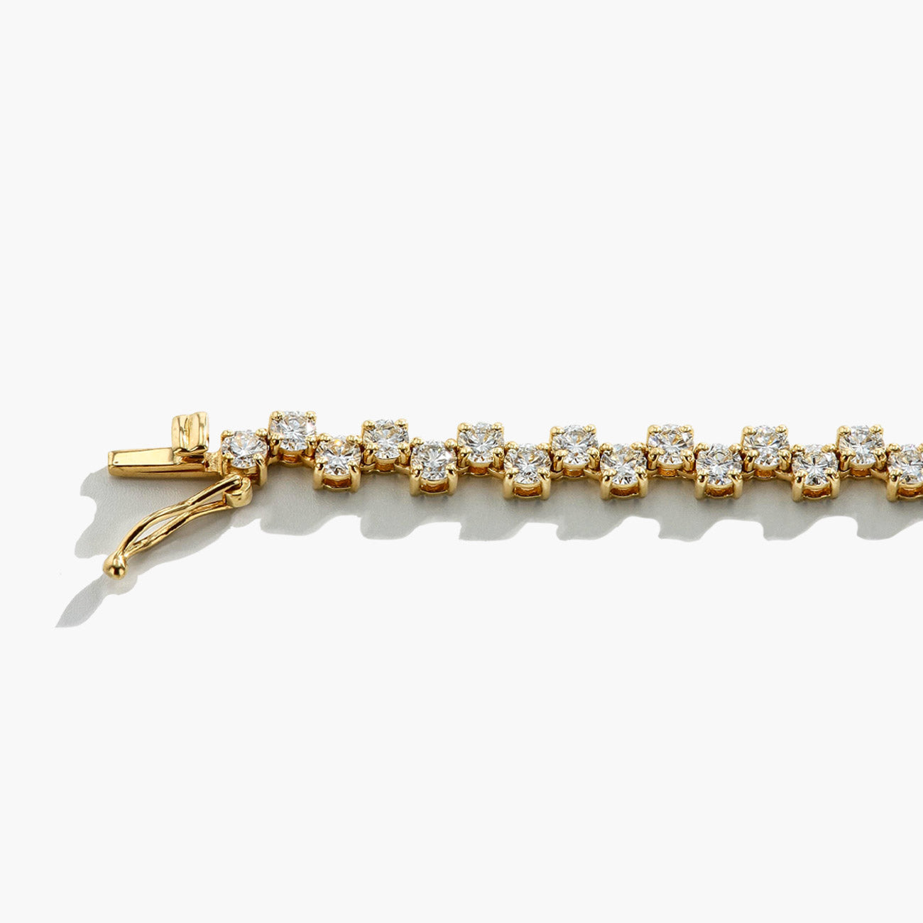 13 Carat Alternating Diamond Tennis Necklace