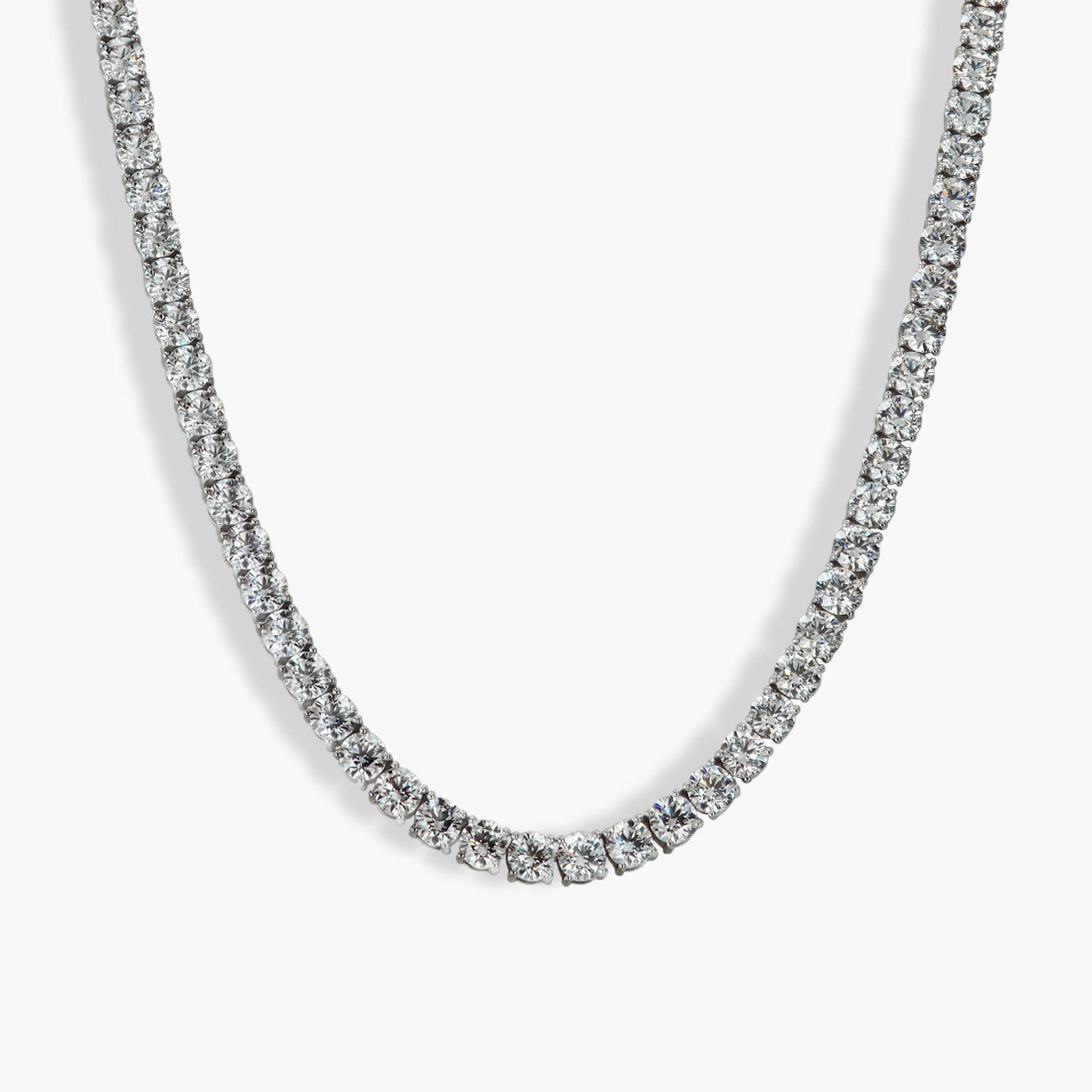 42 Carat Diamond Tennis Necklace