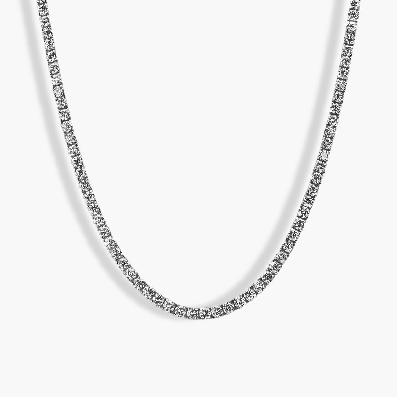 17 Carat Diamond Tennis Necklace
