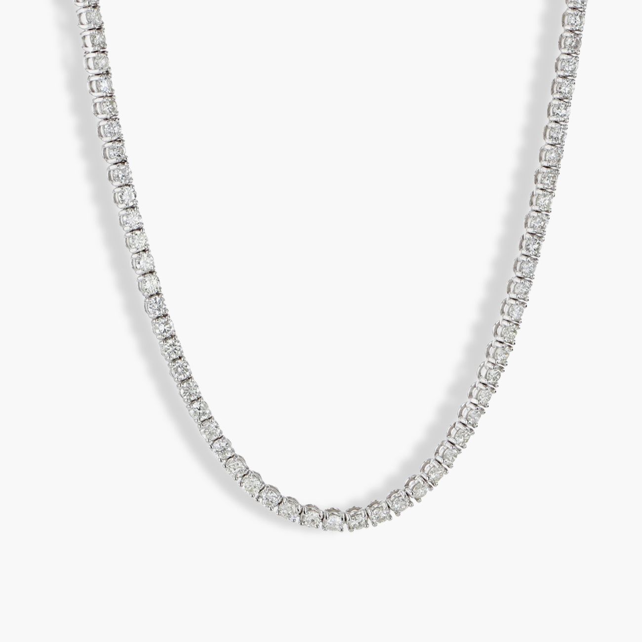 8 Carat Diamond Tennis Necklace