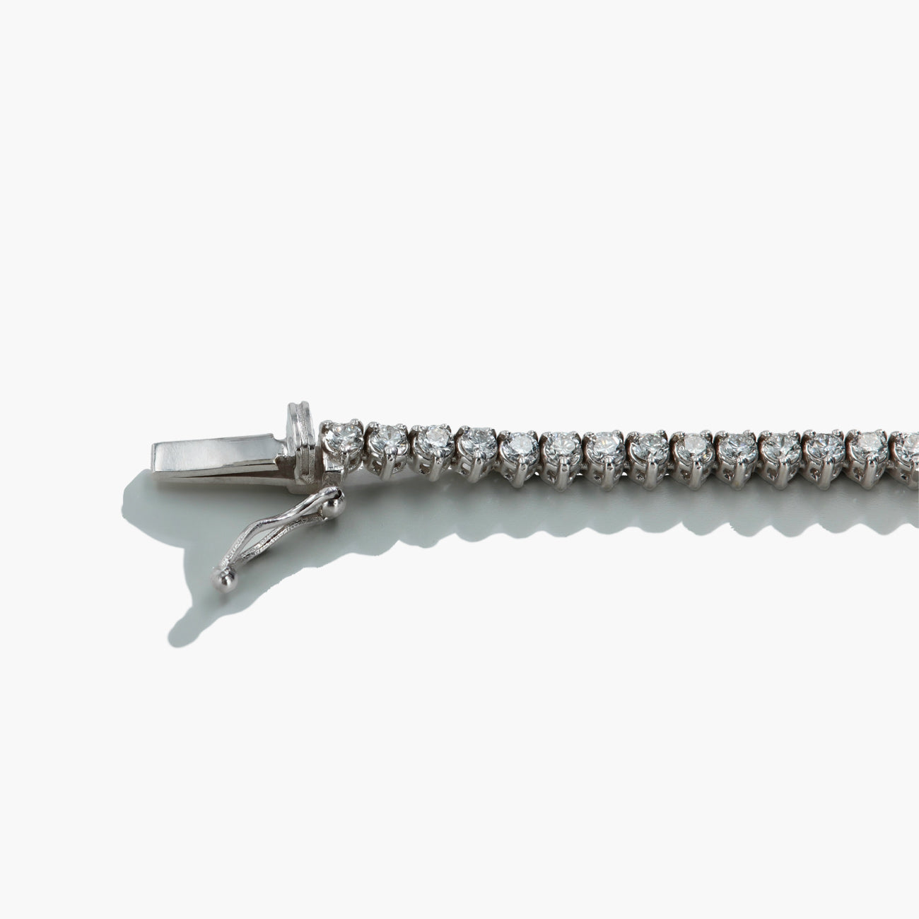 8 Carat Graduated Diamond Tennis Necklace