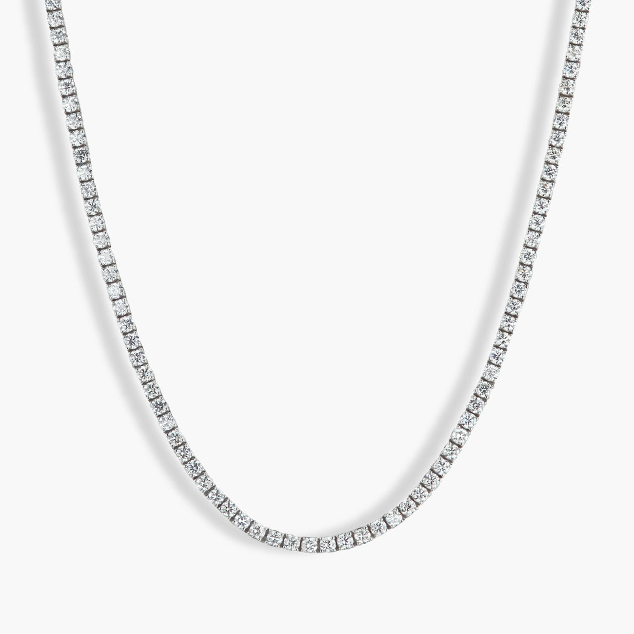 13 Carat Diamond Tennis Necklace