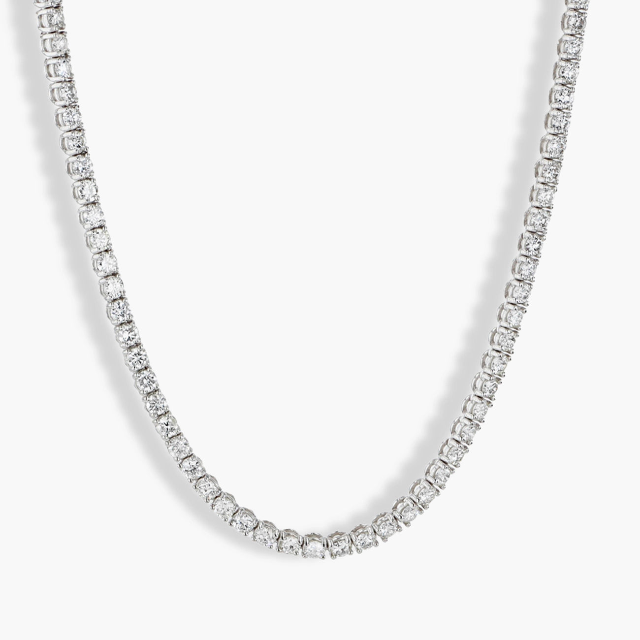 8 Carat Diamond Tennis Necklace