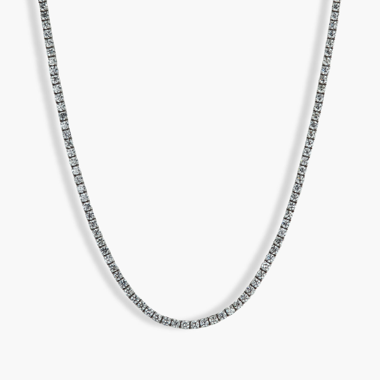 12 Carat Diamond Tennis Necklace