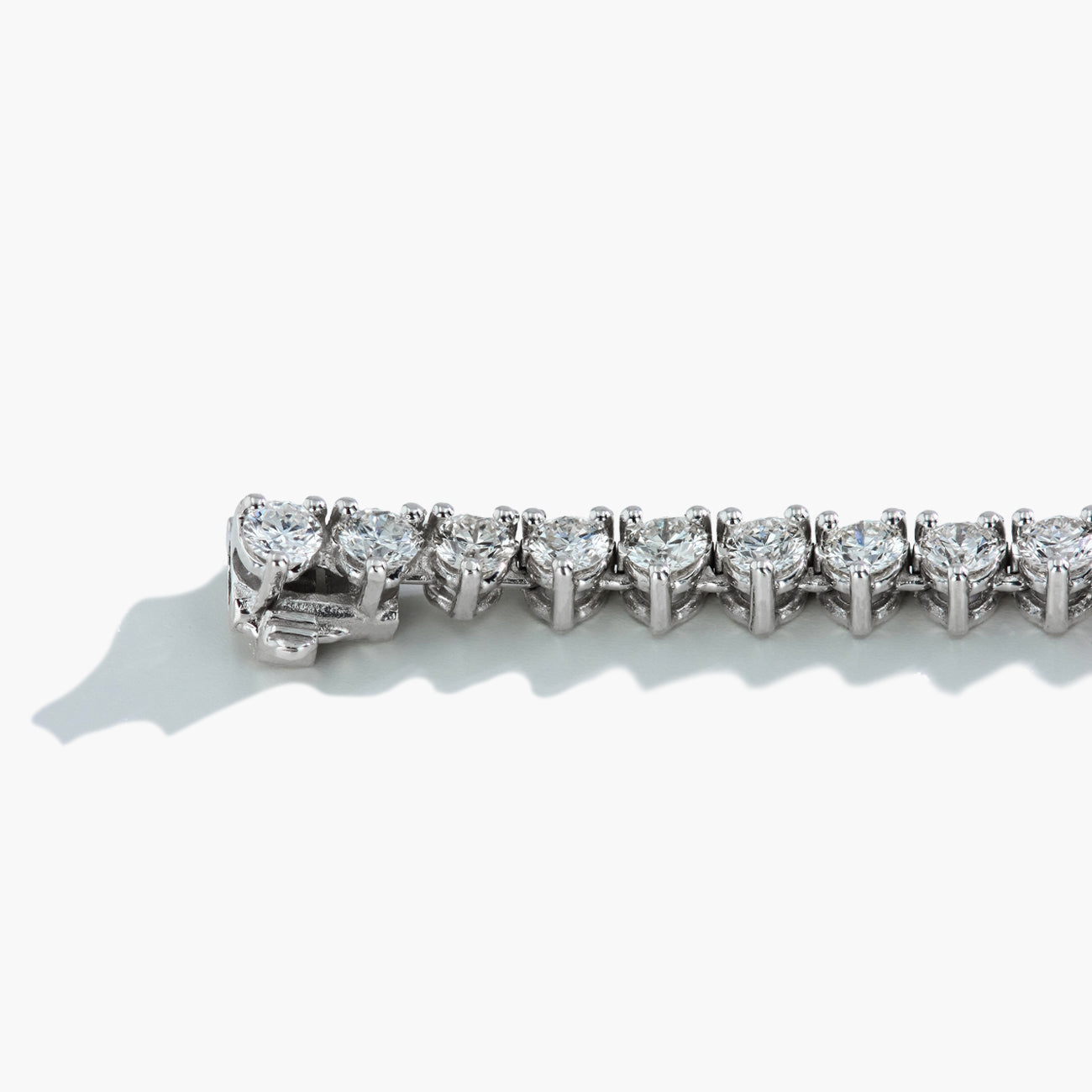 24 Carat Graduated Diamond Tennis Necklace