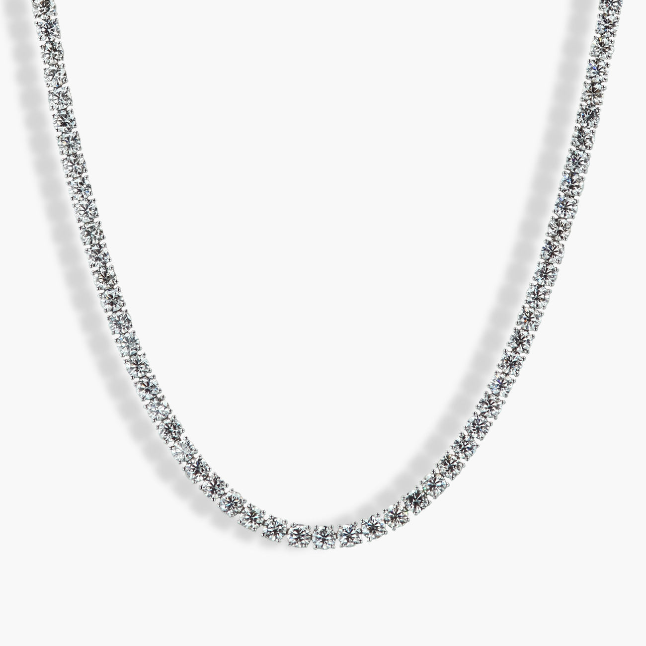 23 Carat Diamond Tennis Necklace