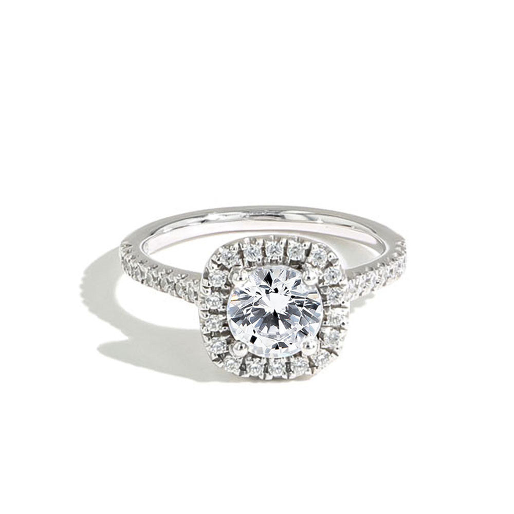 The Cushion Halo Pavé