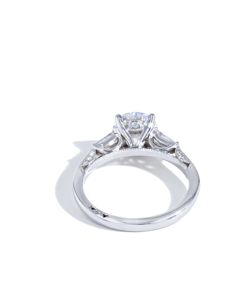 Tacori Simply Tacori Three Stone Engagement Ring Setting