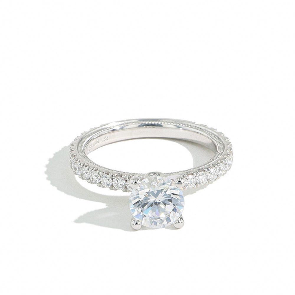 Verragio Tradition Round Pave Diamond Engagement Ring Setting