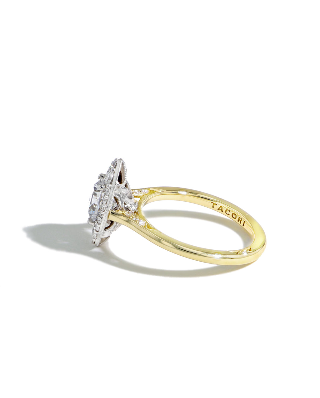 Tacori Inflori Marquise Bloom Diamond Engagement Ring Setting