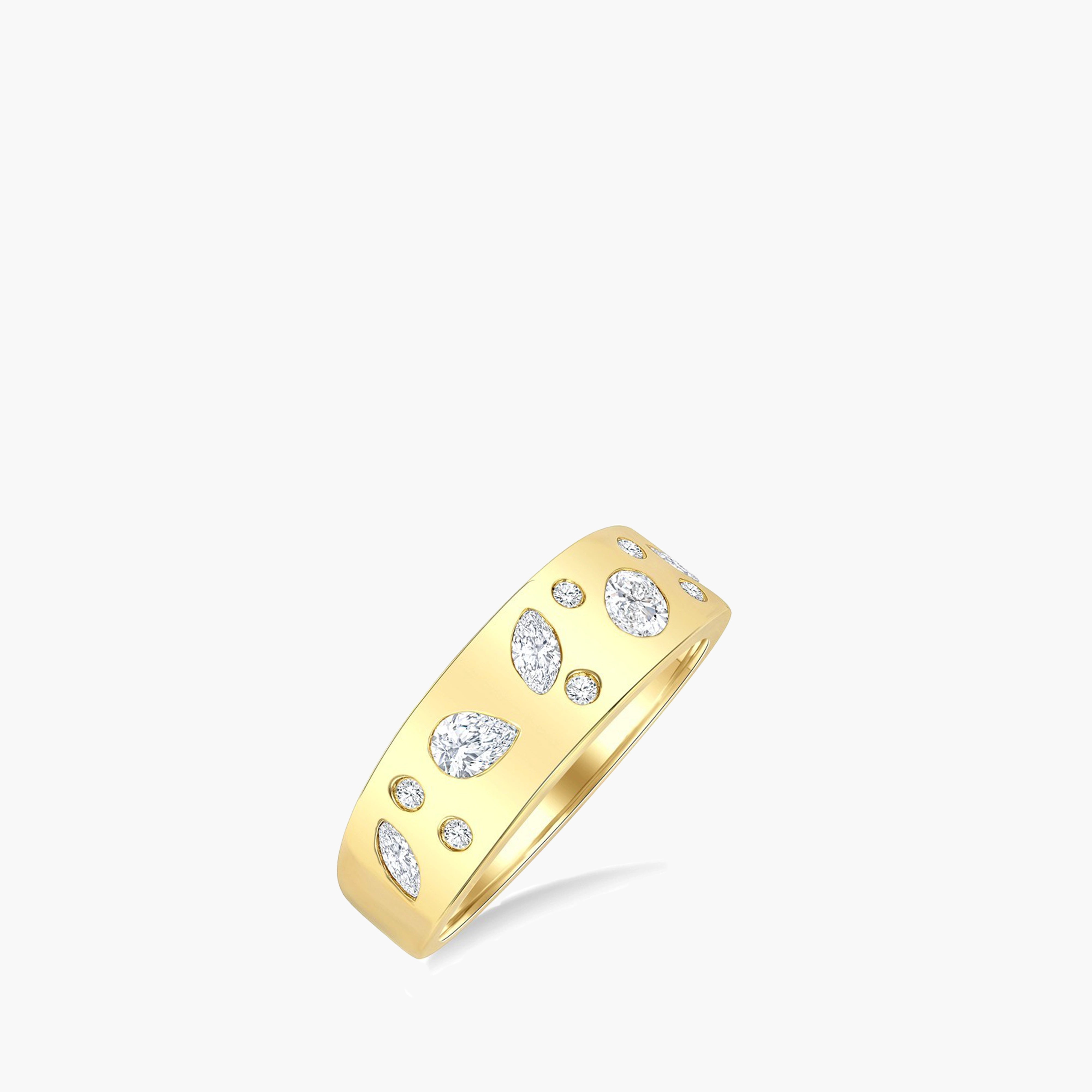 Mixed Shape Diamond Scattered Band