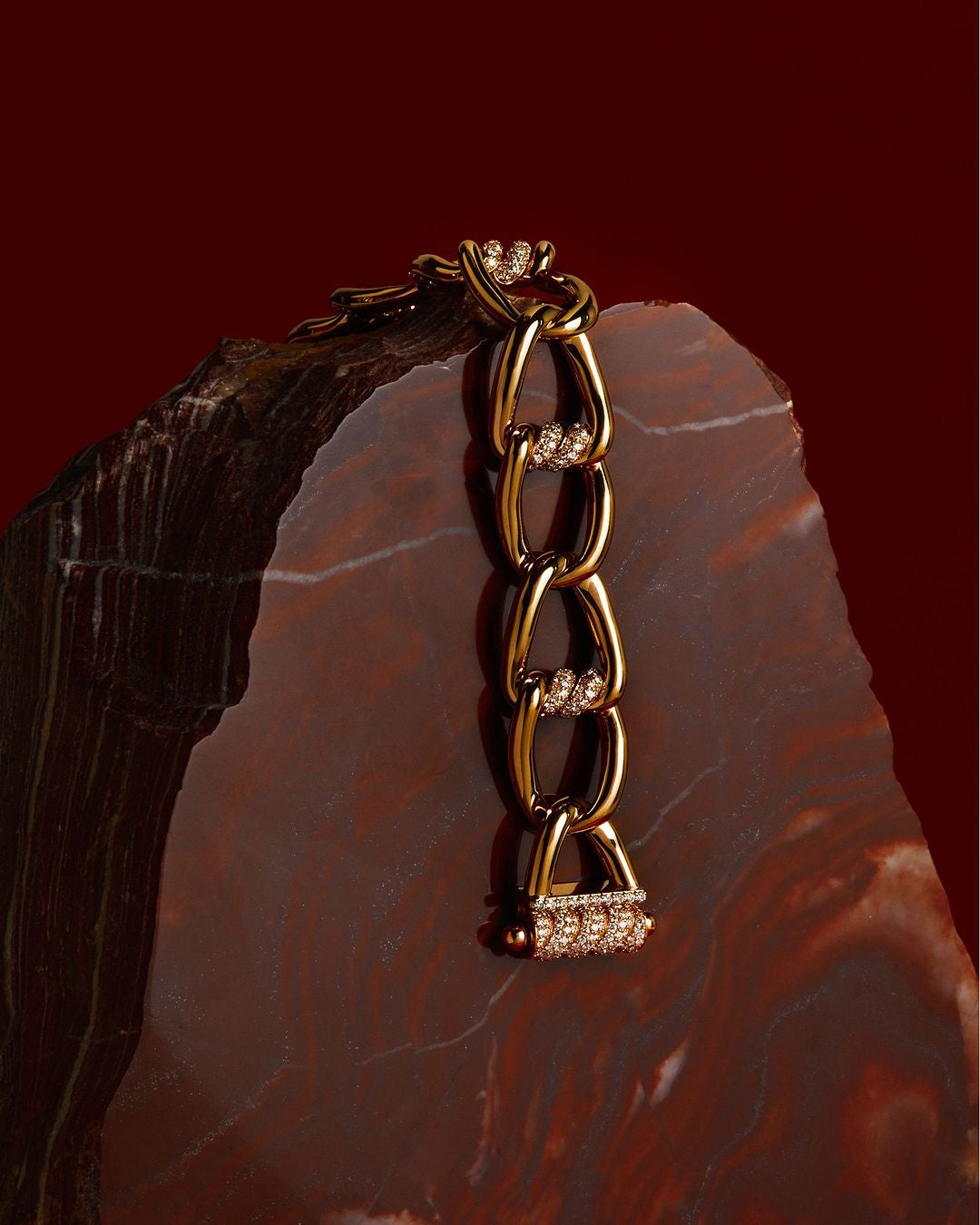 Roberto Coin Cialoma Collection Diamond Link Bracelet