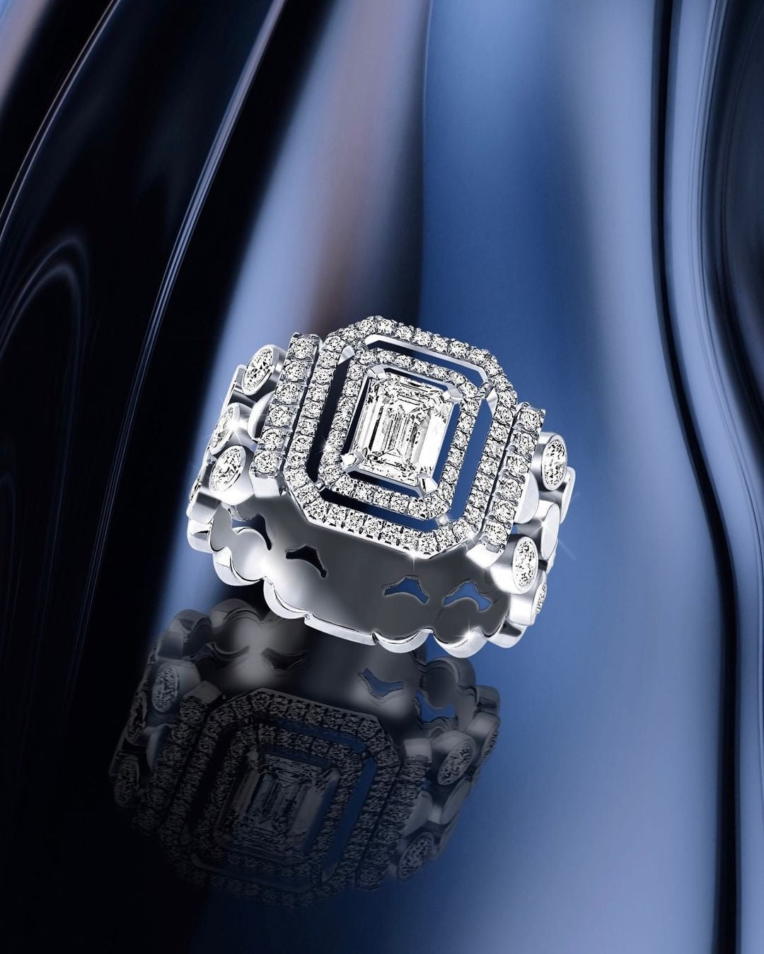 Messika D-Vibes Multi-Row Ring