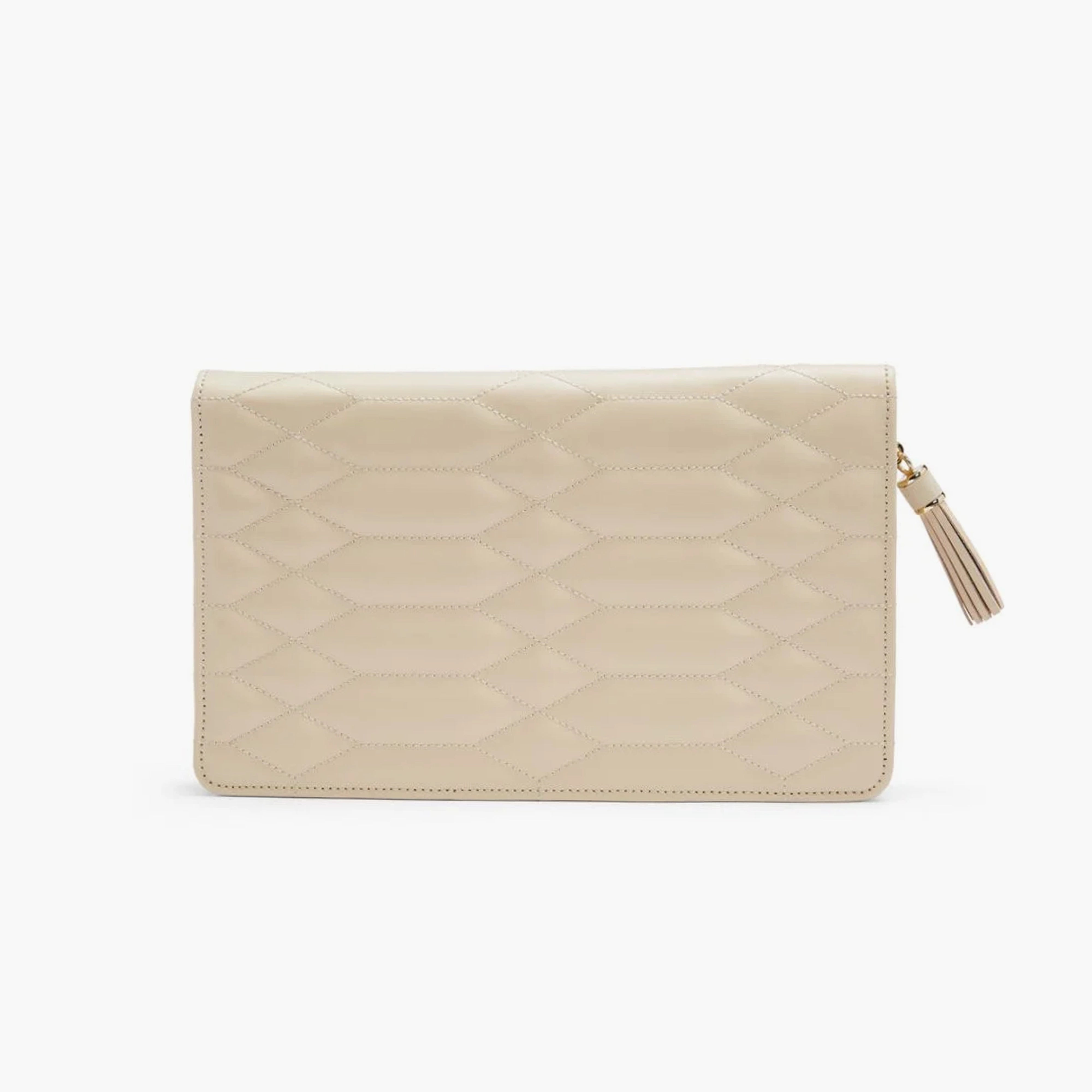 Wolf Caroline Large Jewelry Portfolio in Ivory