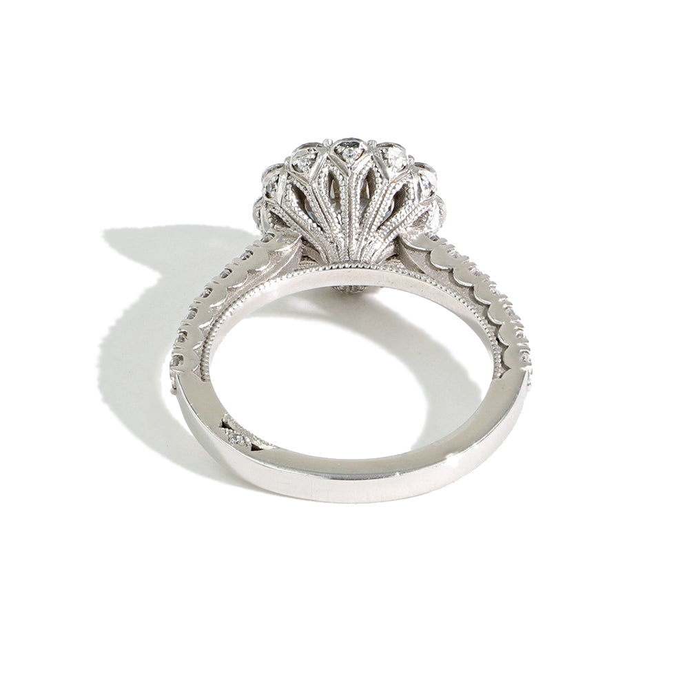 Tacori Full Bloom Round Halo Engagement Ring Setting