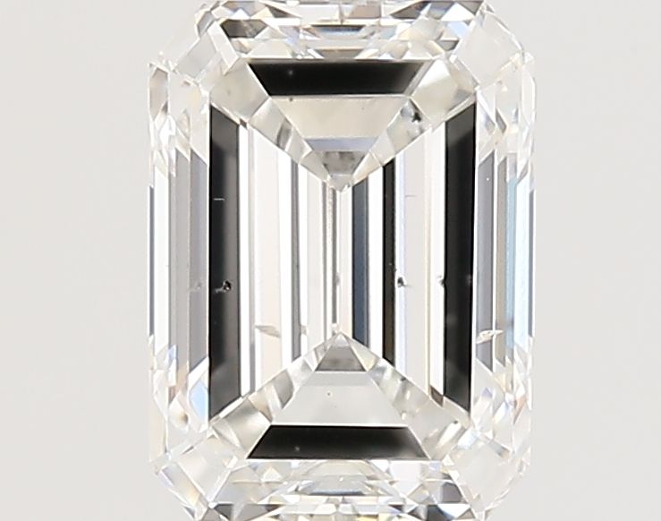 Diamond Lab Grown EMERALD 0.9ct SI1