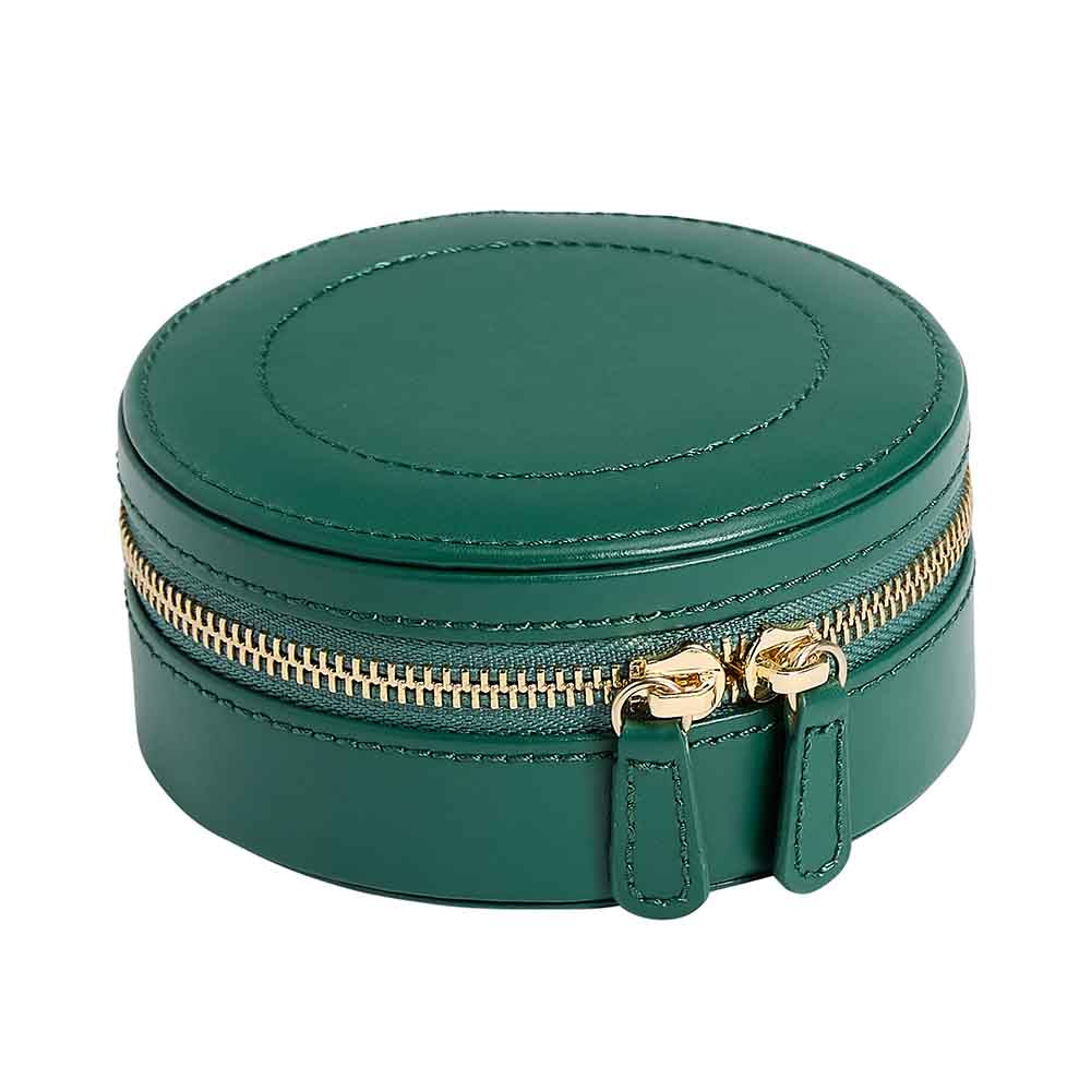 WOLF Sophia Mini Zip Case in Forest Green