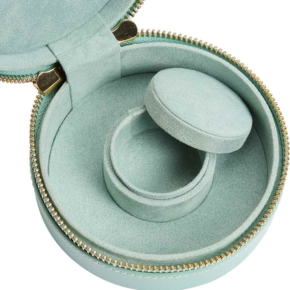 WOLF Sophia Mini Zip Case in Jade