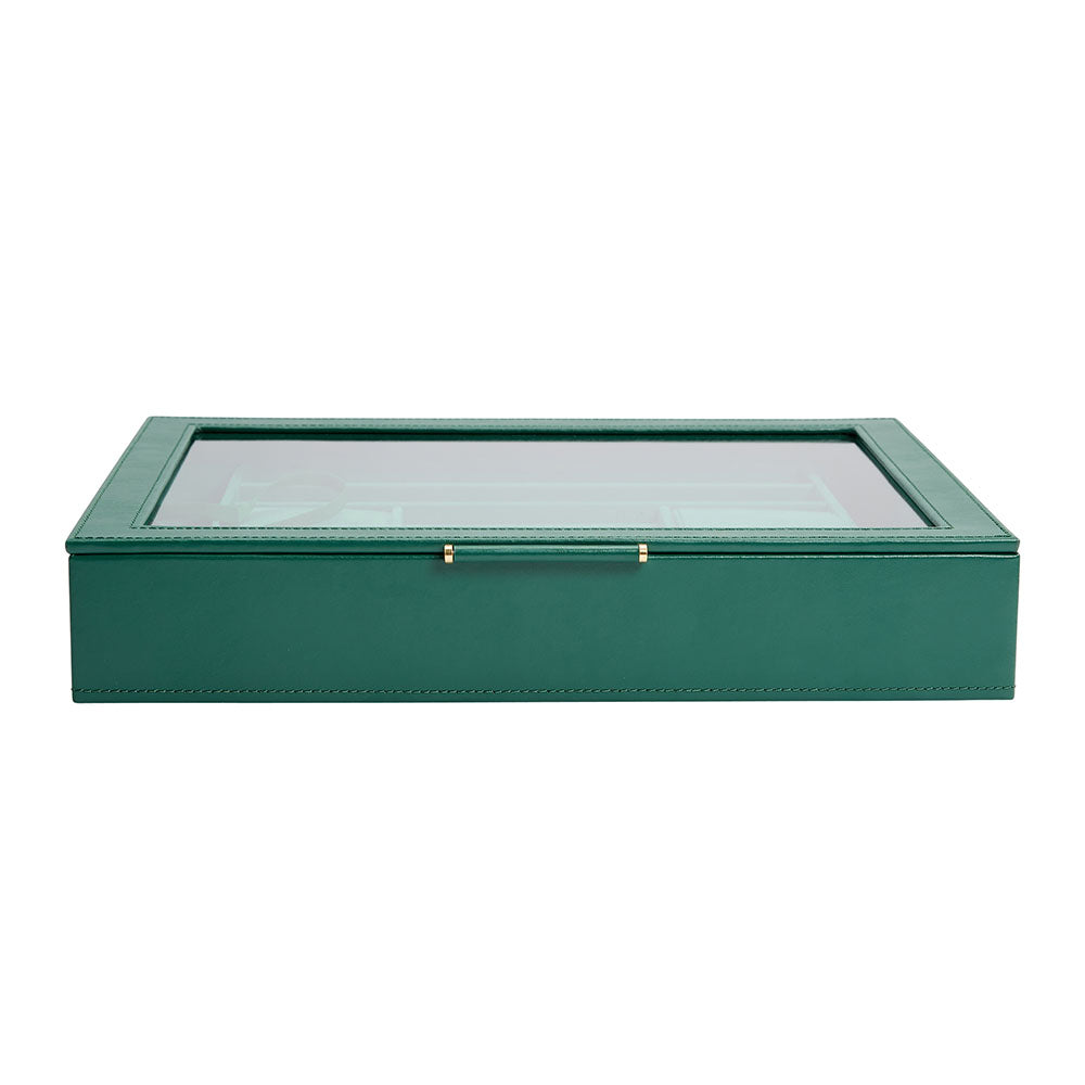 WOLF Sophia Window Jewelry Box in Forest