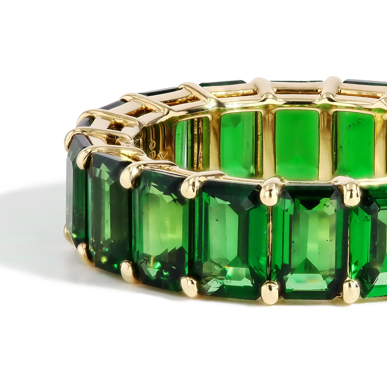 Tsavorite Eternity Ring