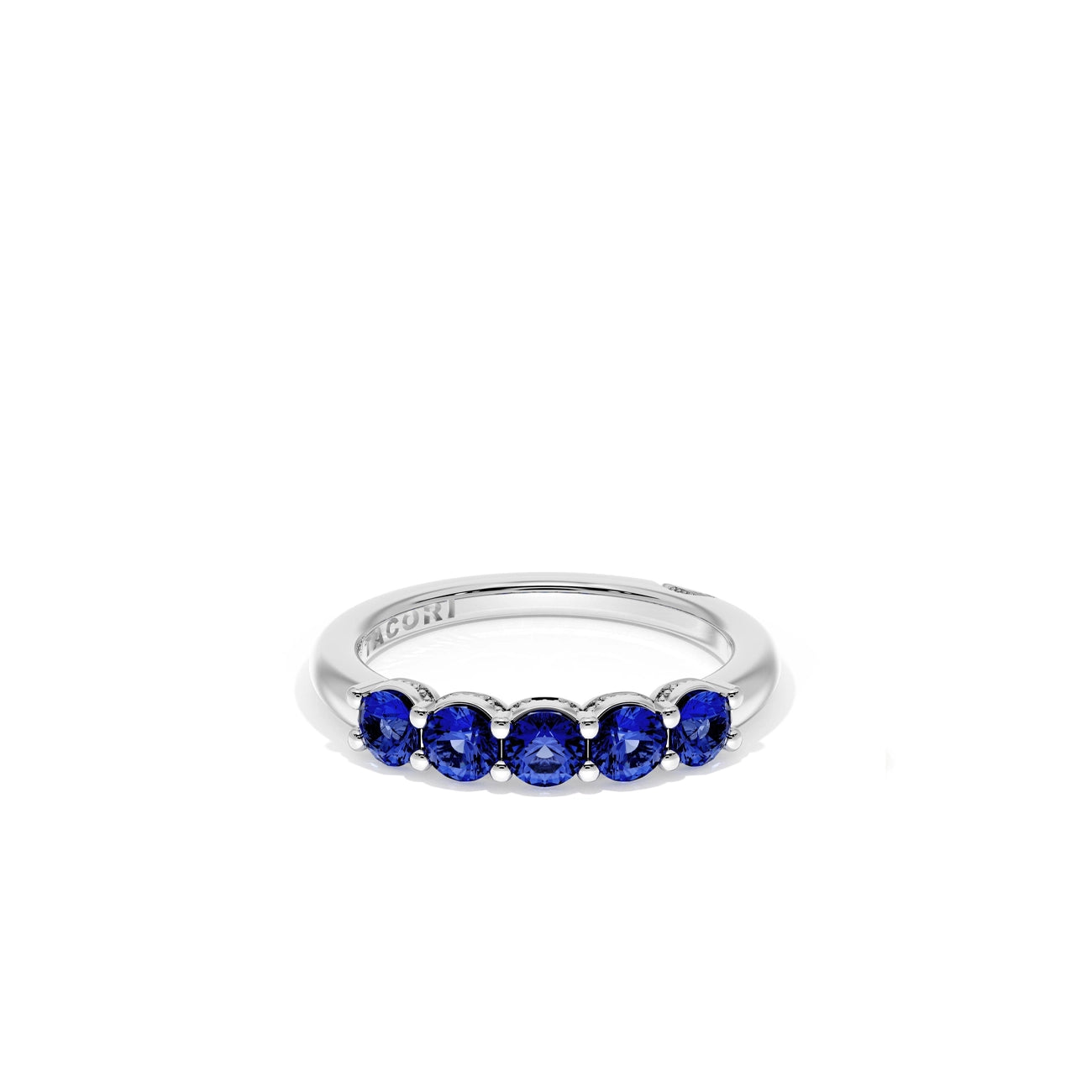 Tacori Founder's Collection 3/4 Blue Sapphire Wedding Band
