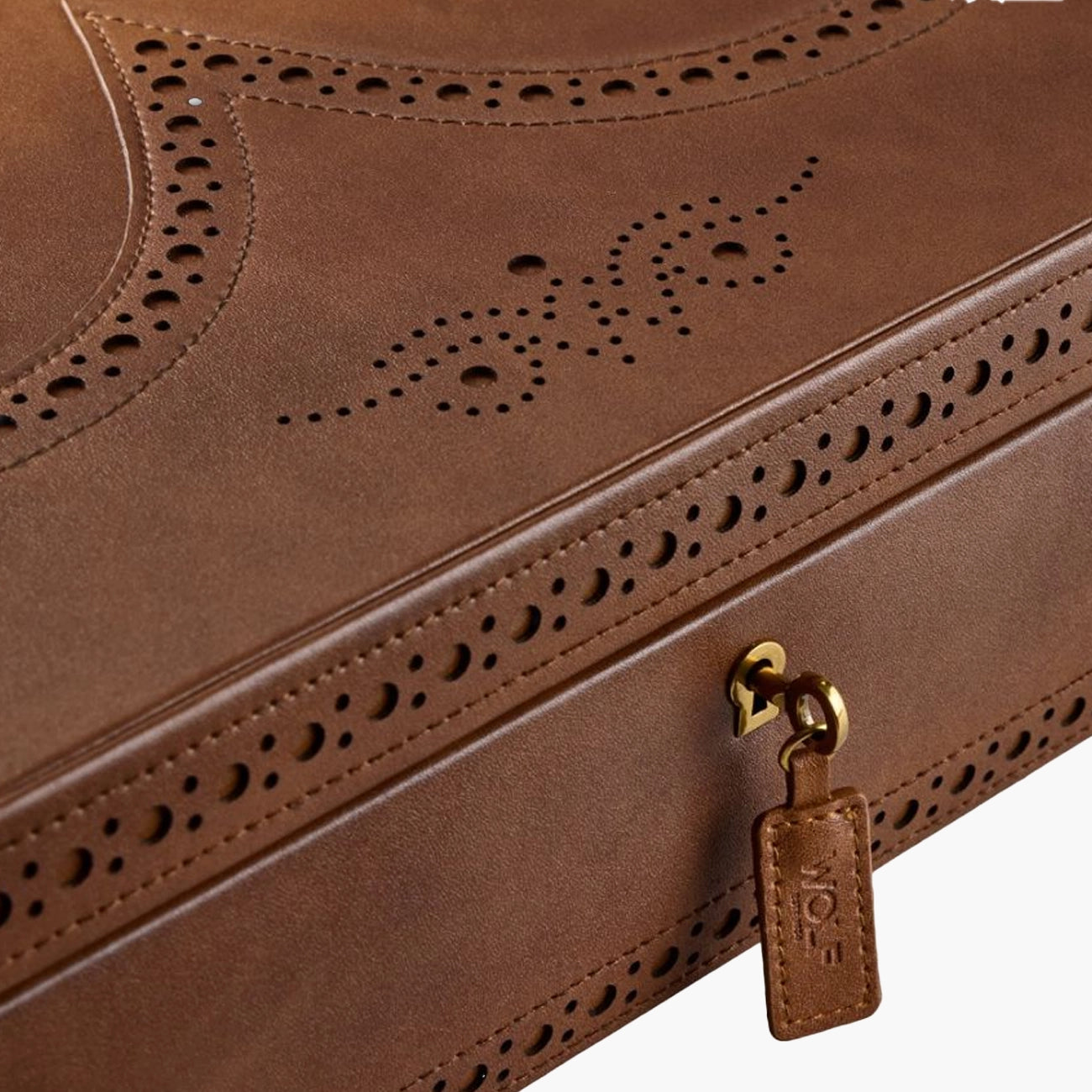 WOLF Brogue 10 Piece Watch Box