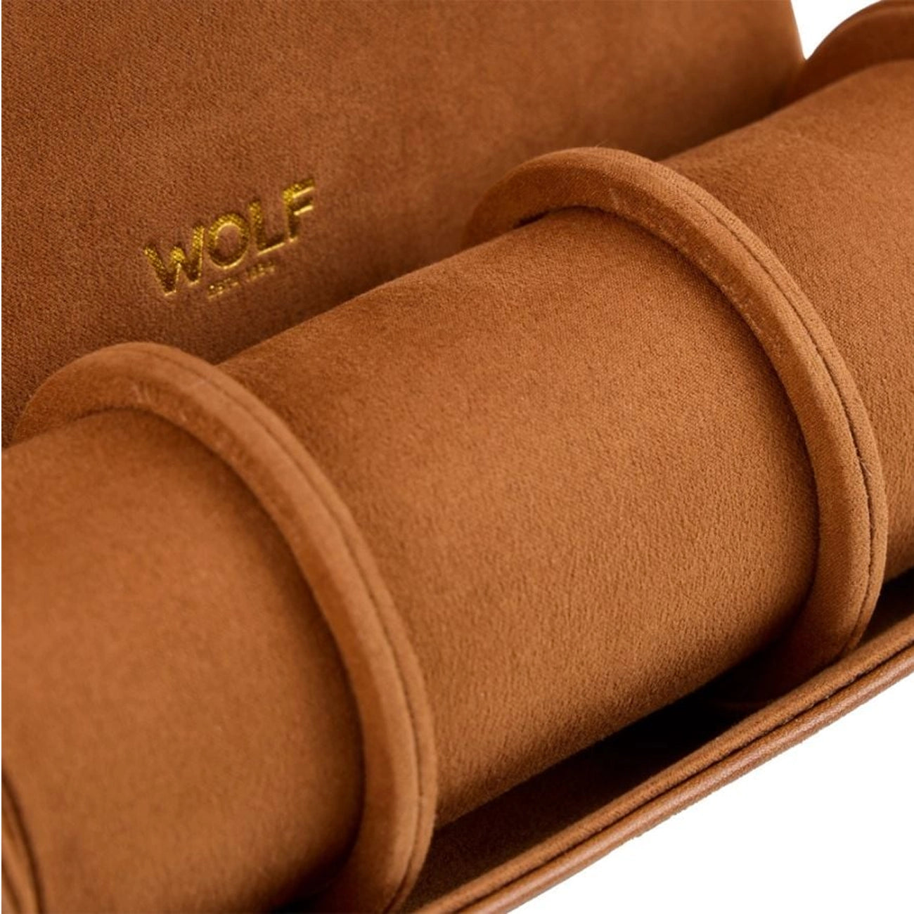 WOLF Brogue Triple Watch Roll