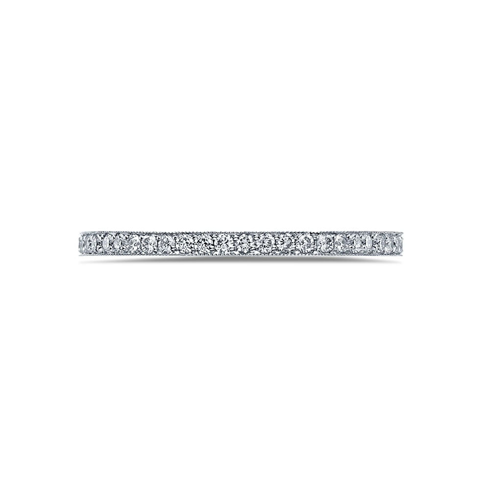 Tacori Sculpted Crescent Eternity Wedding Band