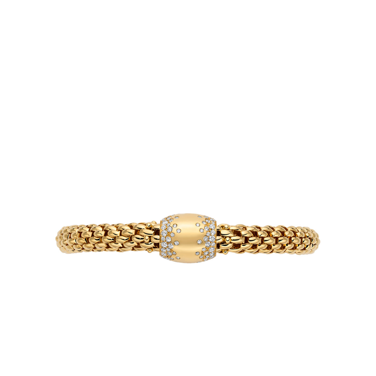 Fope Love Nest Flex'it Diamond Rondel Bracelet