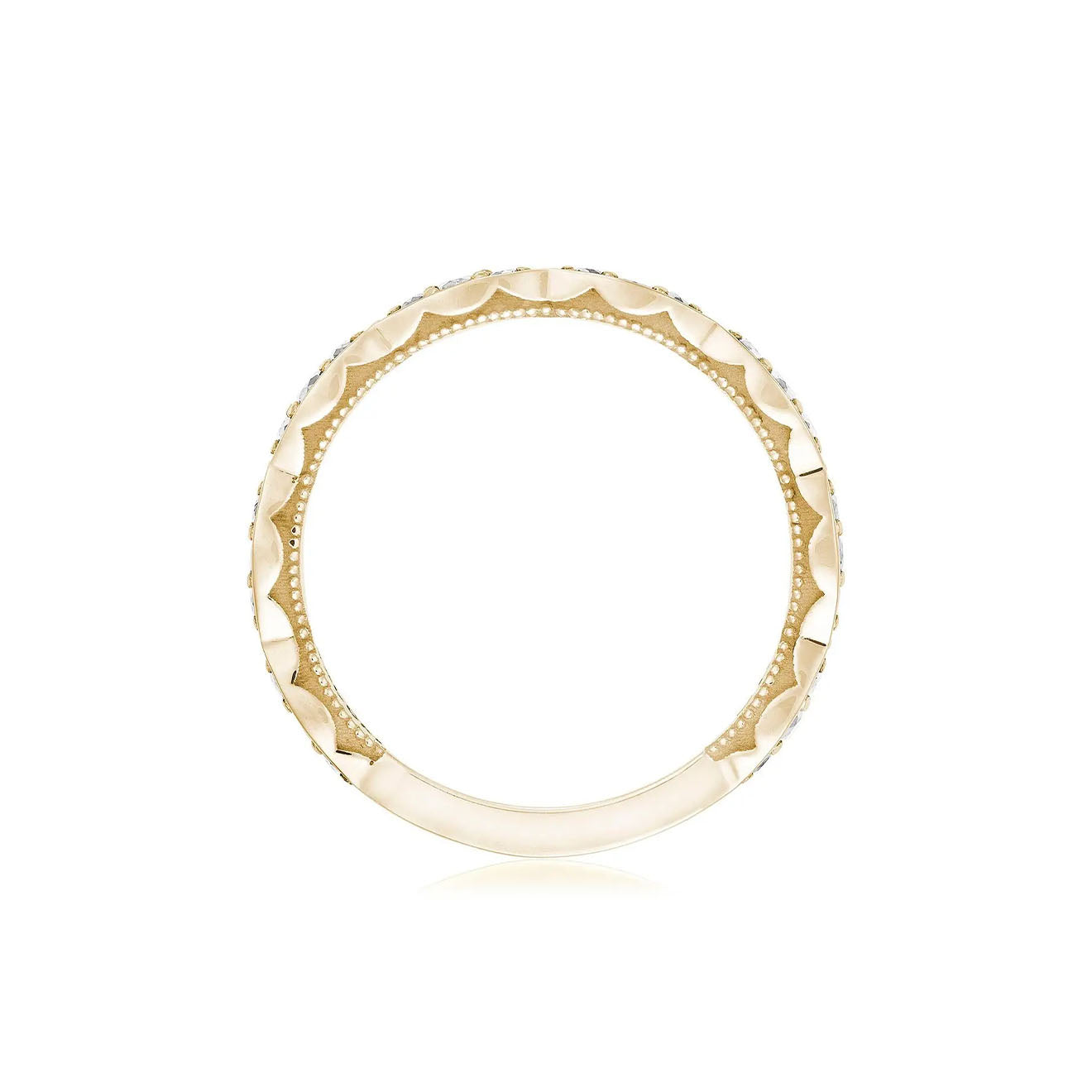 Tacori Sculpted Crescent Eternity Band
