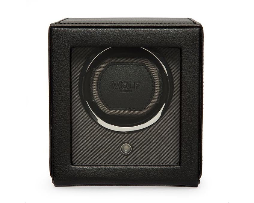 WOLF Cub Single Winder With Cover in Black