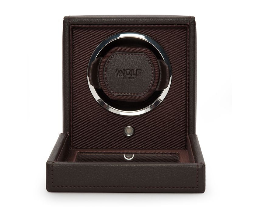 Wolf Cub Brown Leather Watch Winder