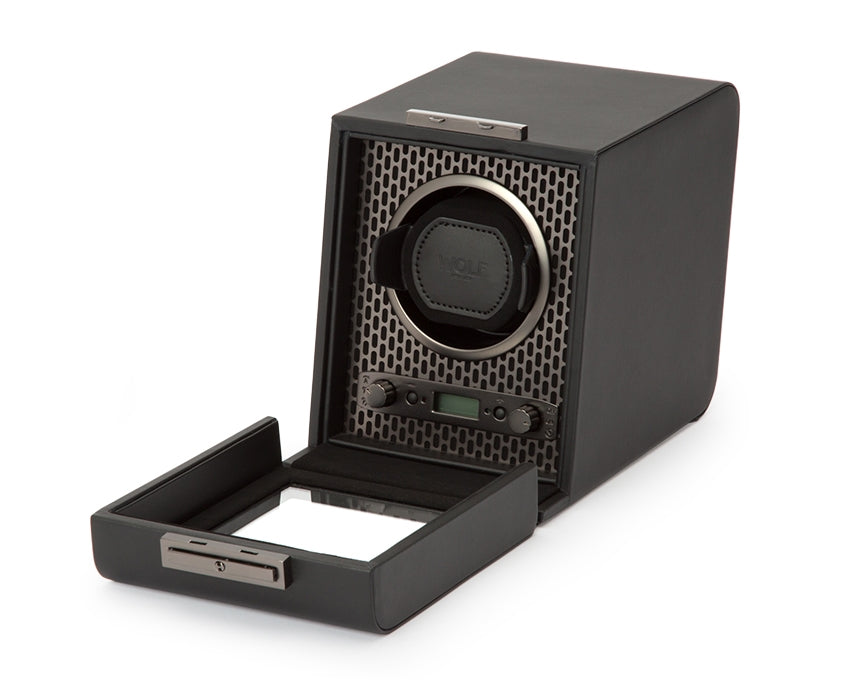 Wolf Axis Single Watch Winder in Powder Coat