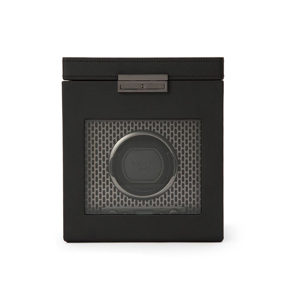 Wolf Single Watch Winder Storage in Powder Coat
