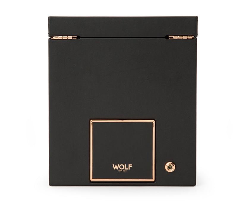Wolf Single Watch Winder Storage in Copper