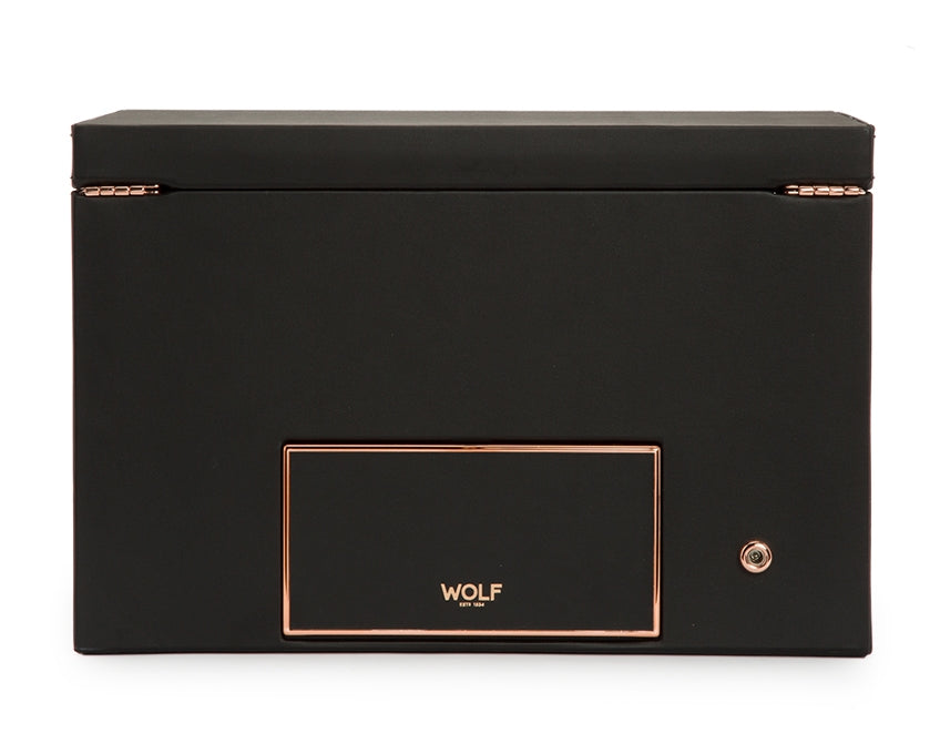 Wolf Axis Double Watch Winder Storage in Copper