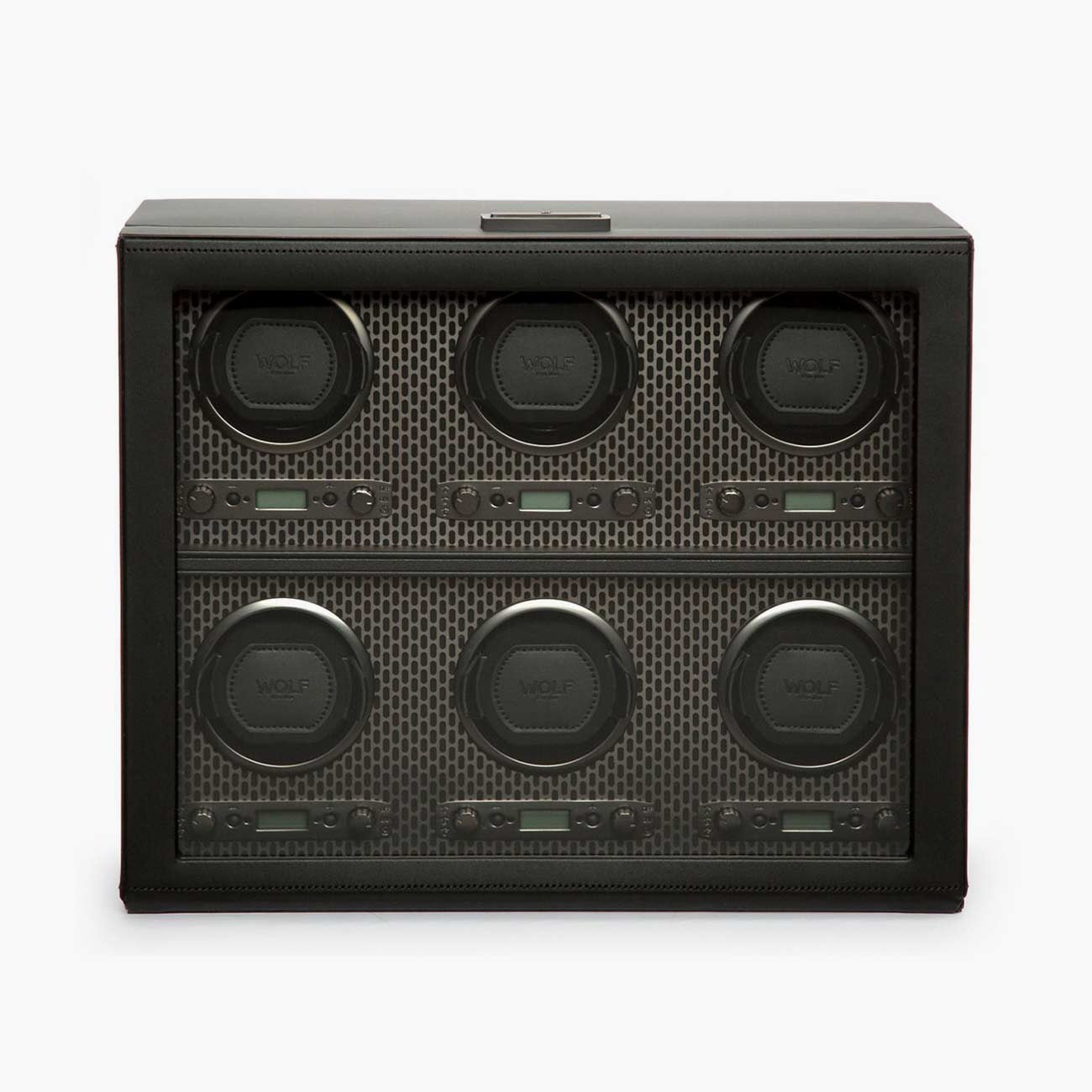 WOLF Axis Powder Coat 6pc Watch Winder