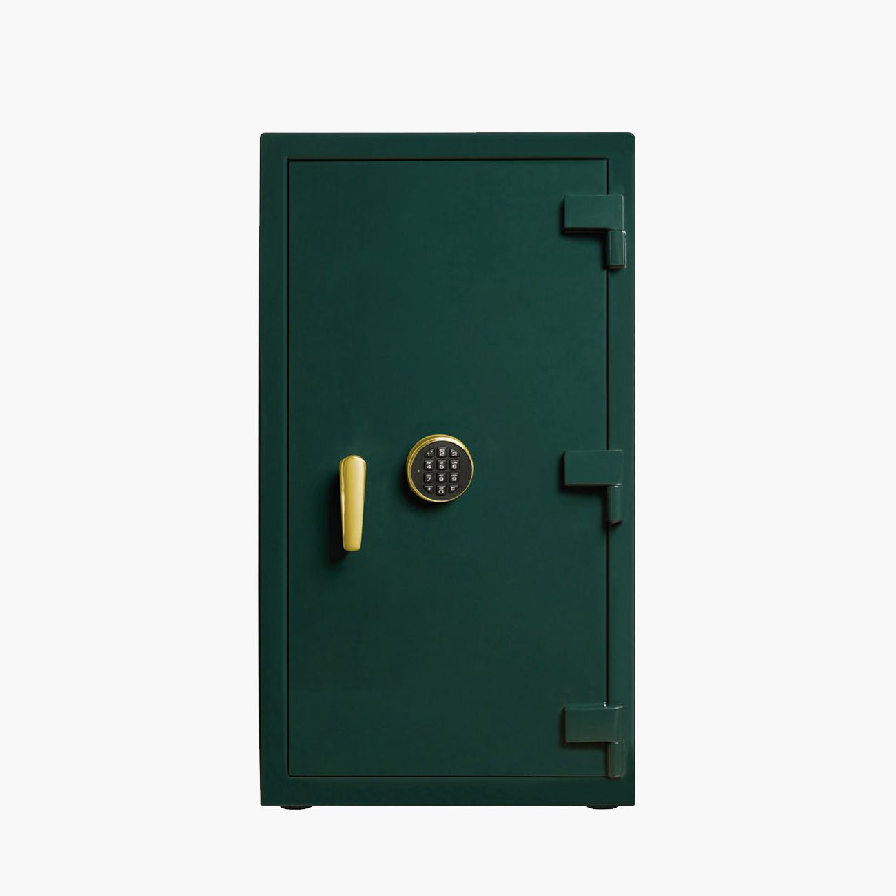 WOLF Atlas 12-Piece Winder Safe in Green and Gold