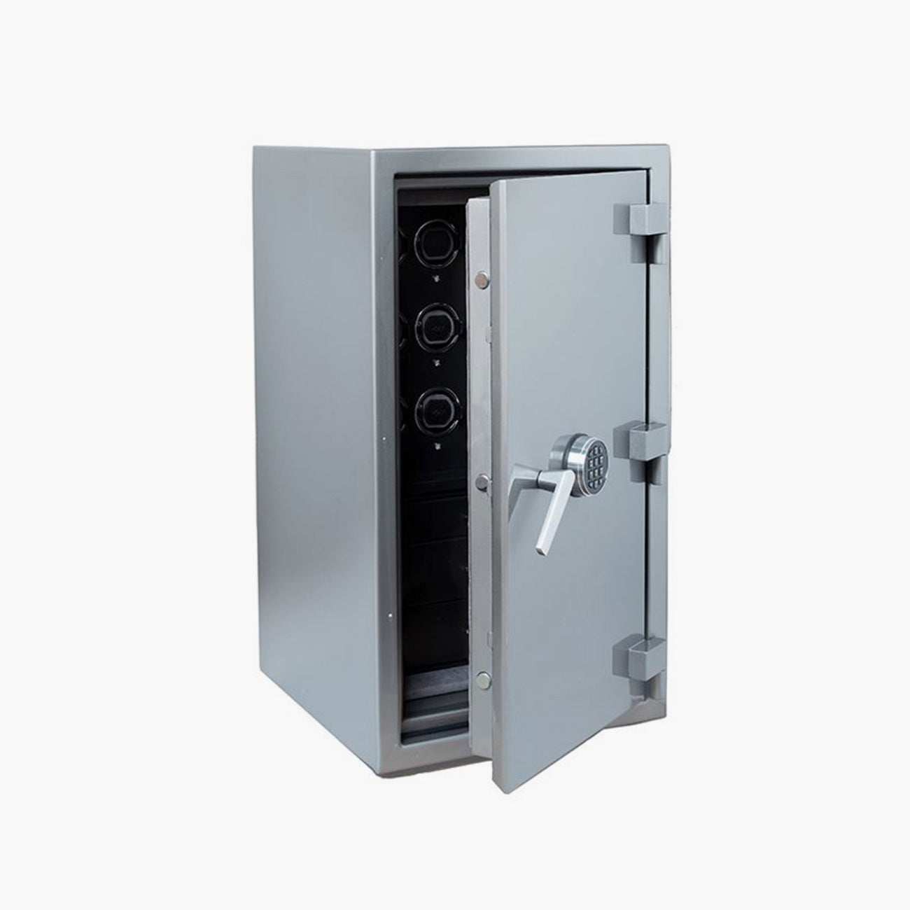 WOLF Atlas 16-Piece Winder Safe in Titanium