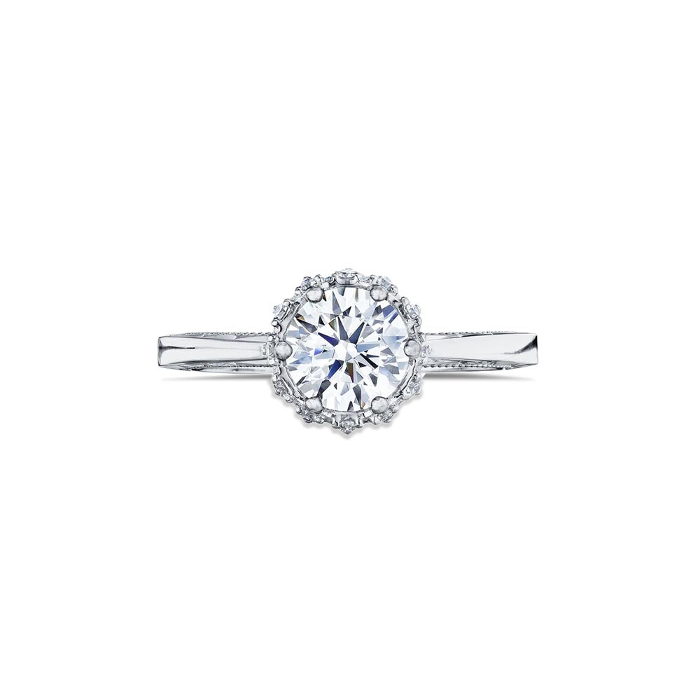 Tacori Sculpted Crescent Bloom Engagement Ring Setting