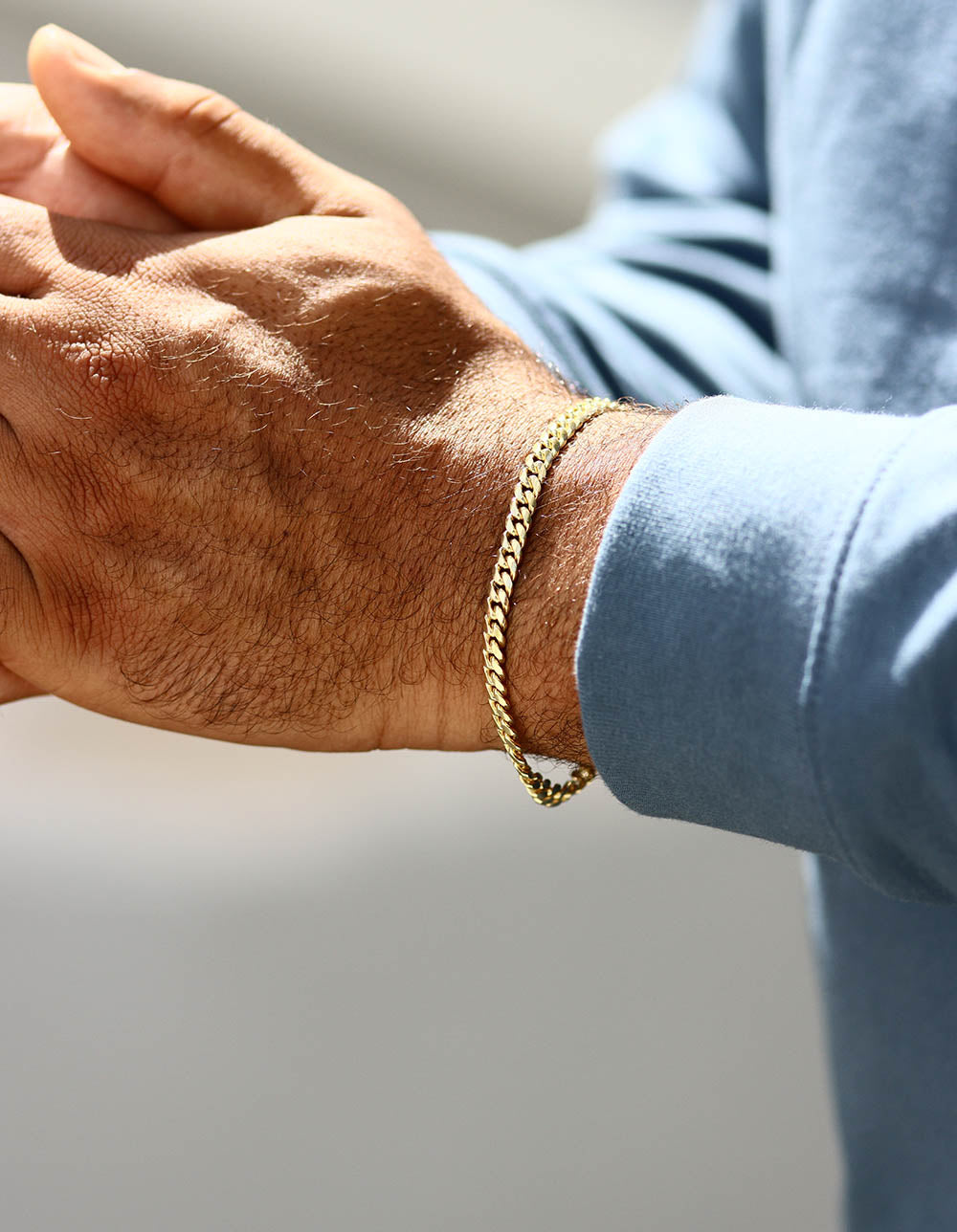 Solid Gold Miami Cuban Link Chain Bracelet - 5.1mm