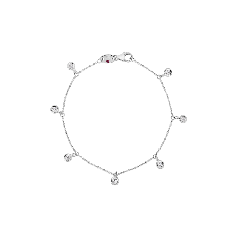 Roberto Coin Diamonds by the Inch 7 Dangle Diamond Bracelet